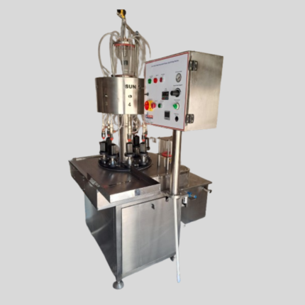 Semi Auto 8 Head Vacuumetric Rotary Perfume Glass Bottle filling Machine